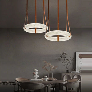 Spanish Marble Ring Lustre Chandelier Lighting-Pendant Lights