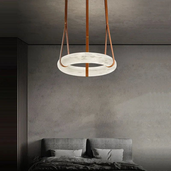 Spanish Marble Ring Lustre Chandelier Lighting-Pendant Lights