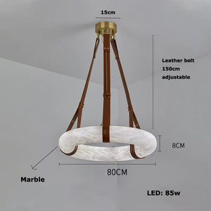 Spanish Marble Ring Lustre Chandelier Lighting-Pendant Lights
