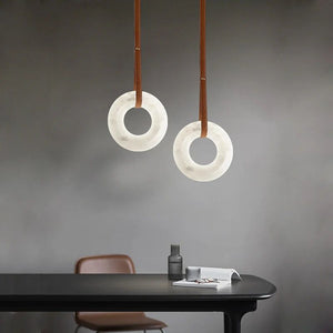 Spanish Marble Ring Lustre Chandelier Lighting-Pendant Lights