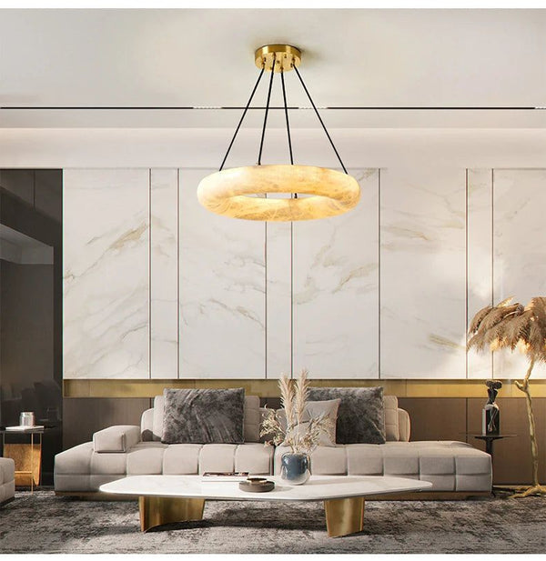 Spanish Natural Marble Chandelier-Pendant Lights