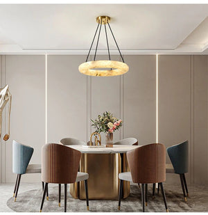 Spanish Natural Marble Chandelier-Pendant Lights