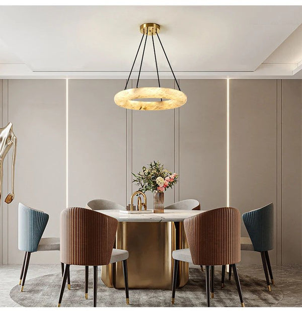 Spanish Natural Marble Chandelier-Pendant Lights