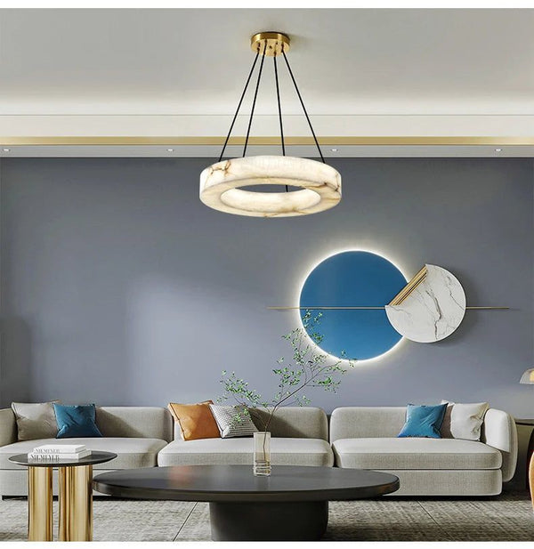 Spanish Natural Marble Chandelier-Pendant Lights