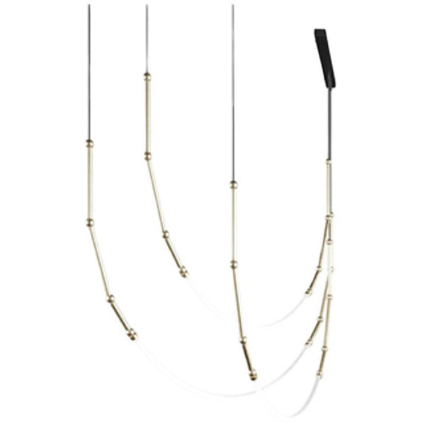 Spiral Rope Light: Illuminate your space with style-Chandeliers