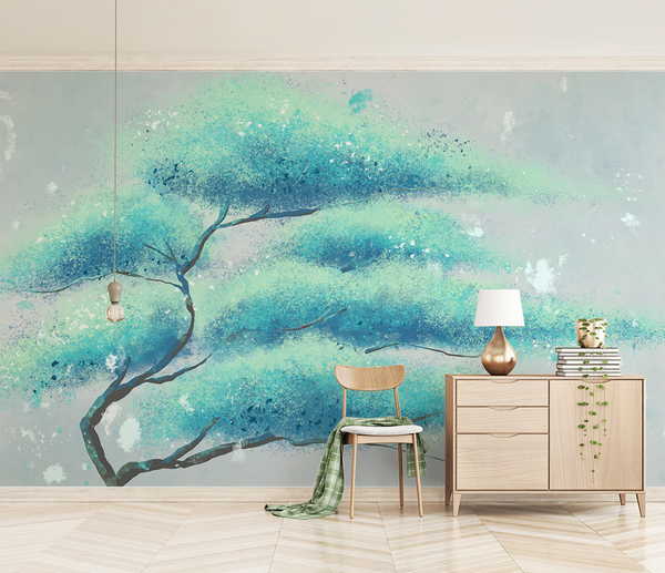 Spread Wide Tree Wallpaper Murals: Stylish Design-Trees Wallpaper