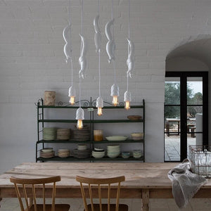 Squirrel Resin Modern Pendant Lights-Pendant Lights