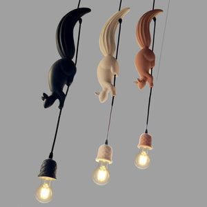 Squirrel Resin Modern Pendant Lights-Pendant Lights
