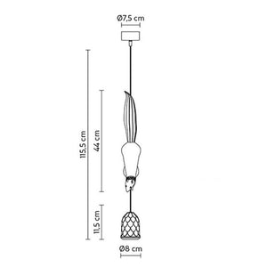 Squirrel Resin Modern Pendant Lights-Pendant Lights