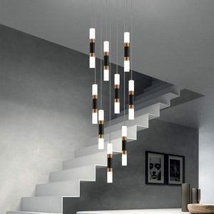 Staircase Chandelier - Illuminate with Acrylic Chandelier-Staircase Chandelier