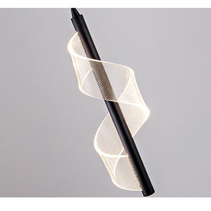 Staircase Spiral Chandelier: Illuminate with Elegance-Staircase Chandelier