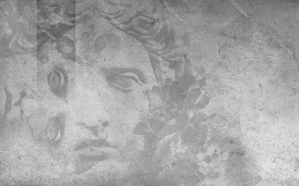 Statue Wallpaper Mural - Exquisite Design for a Unique Décor-Geometric Shapes Wallpaper