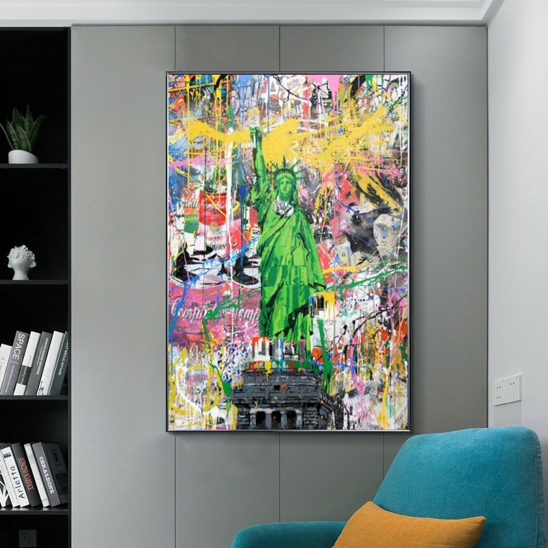 Statue of Liberty Poster: Stunning Celebrating Freedom-Wall Posters