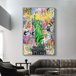 Statue of Liberty Poster: Stunning Celebrating Freedom-Wall Posters