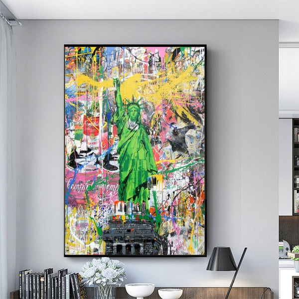 Statue of Liberty Poster: Stunning Celebrating Freedom-Wall Posters