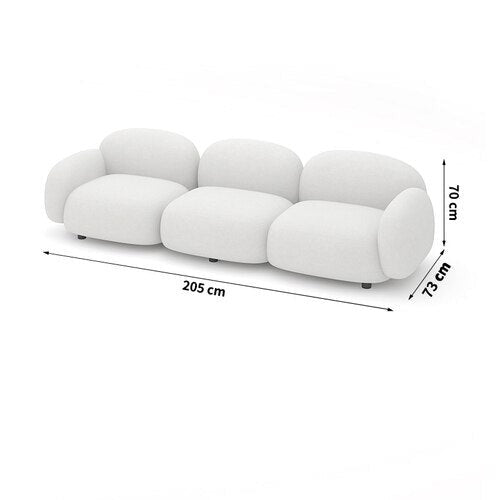 Stretch Canape Sofa Set - Transform Your Living Room Comfort-Sofa Set