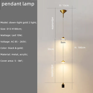 String Bedside LED Adjustable Floor Lamp-Floor Lamp