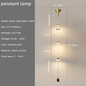 String Bedside LED Adjustable Floor Lamp-Floor Lamp