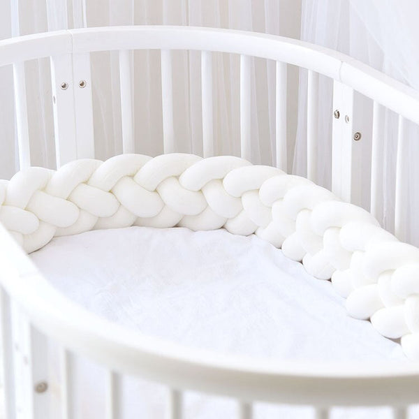 Stylish Cot Bumper: Cot Bumper for Modern Nurseries-Crib Bumper