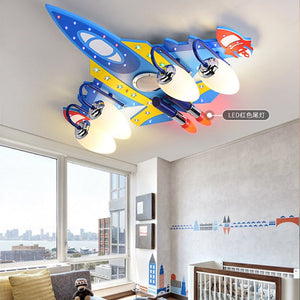 Stylish Plane Chandeliers Light - Illuminate Your Space-Kids Room Nursery Lighting
