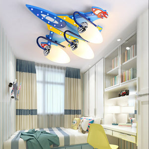 Stylish Plane Chandeliers Light - Illuminate Your Space-Kids Room Nursery Lighting