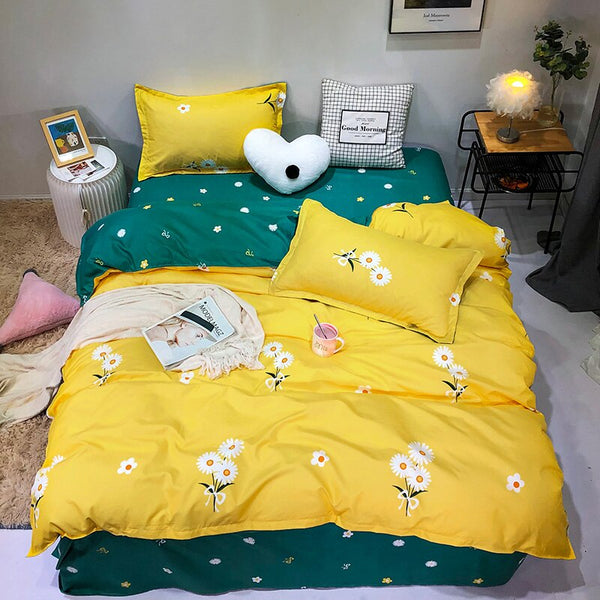 Sunflower Bedding Set: Vibrant and Stylish Designs-Bedding Set Kids