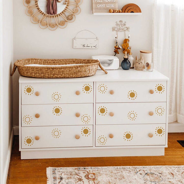 Sunshine Nursery Wall Decal: Transform Your Space-Kids Nursery Bohemian Wall Decals