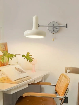 Swing Arm Elbow Rocker Wall Lamp-Wall Lights
