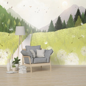 Swiss Alps Wallpaper: Sceneries and Picturesque Landscapes-Trees Wallpaper