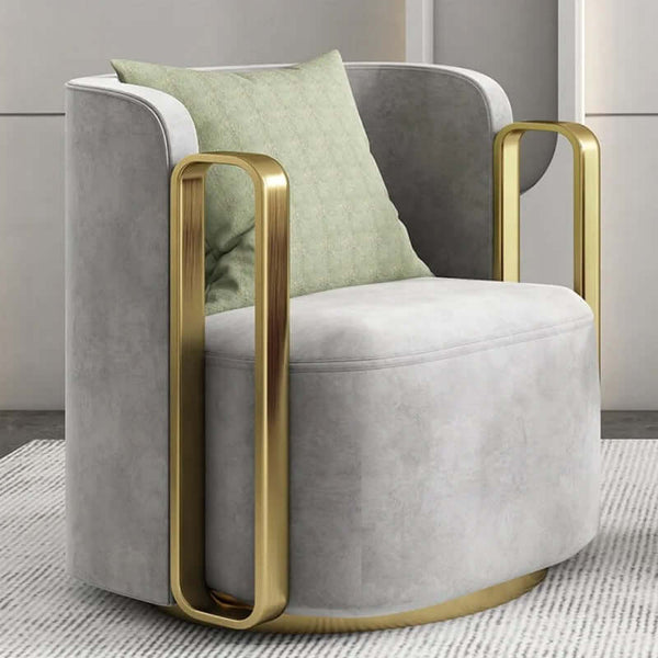 Swivel Designer Armchair - Swirl in Style-Arm Chairs, Recliners & Sleeper Chairs