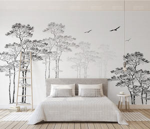 Tall Trees Wallpaper Murals – Transform Your Space-Trees Wallpaper