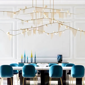 Tassel Chandelier: Lighting with a Touch of Elegance-Kitchen Island