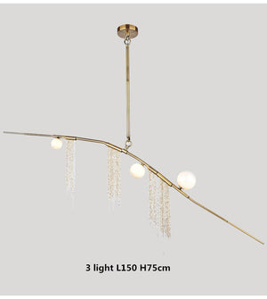 Tassel Chandelier: Lighting with a Touch of Elegance-Kitchen Island