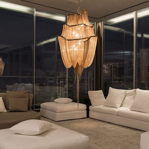 Tassels Chandelier: Decorative Lighting | Tassels & Fringe-Ceiling Chandelier