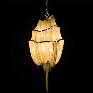 Tassels Chandelier: Decorative Lighting | Tassels & Fringe-Ceiling Chandelier