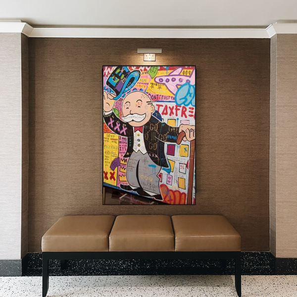 TaxFree - Alec Monopoly Canvas Wall Art Decor-Wall Posters