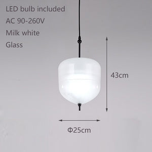 Tear Drops Style Glass Pendant Lights for Living Room-Pendant Lights