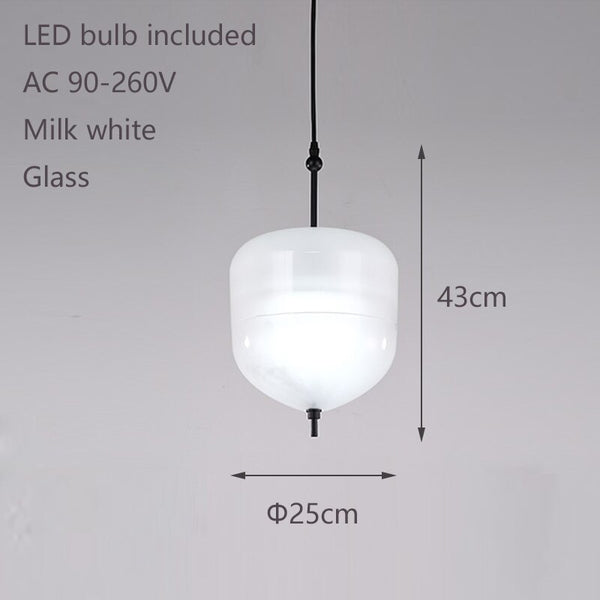 Tear Drops Style Glass Pendant Lights for Living Room-Pendant Lights