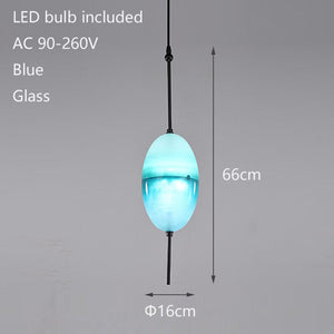 Tear Drops Style Glass Pendant Lights for Living Room-Pendant Lights