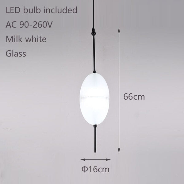 Tear Drops Style Glass Pendant Lights for Living Room-Pendant Lights