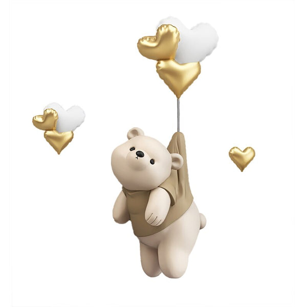 Teddy Bear Wall Decor: Bear Wall Hanging - Charming-Kids Room Nursery Wall Hanging