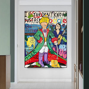 The Little Prince Canvas Wall Art-Wall Posters