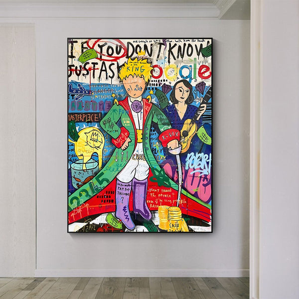 The Little Prince Canvas Wall Art-Wall Posters