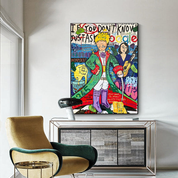 The Little Prince Canvas Wall Art-Wall Posters