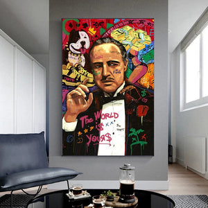 The World is Yours: The Godfather Wall Art-Wall Posters