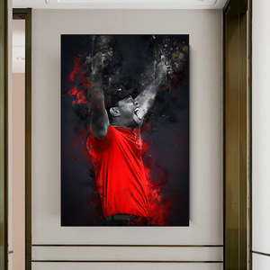 Tiger Woods Canvas Wall Art: Captivating Masterpiece-Wall Posters