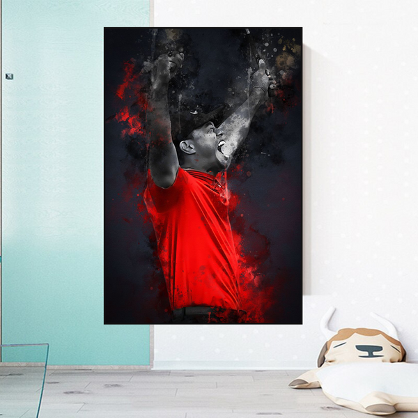 Tiger Woods Canvas Wall Art: Captivating Masterpiece-Wall Posters