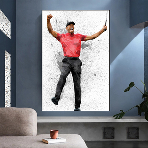 Tiger Woods Canvas Wall Art - Exclusive Collection-Wall Posters