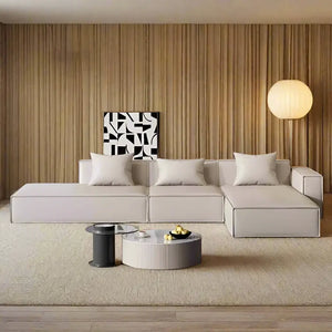 Tofu Minimalist Lounge Sofa Set-Sofa Set
