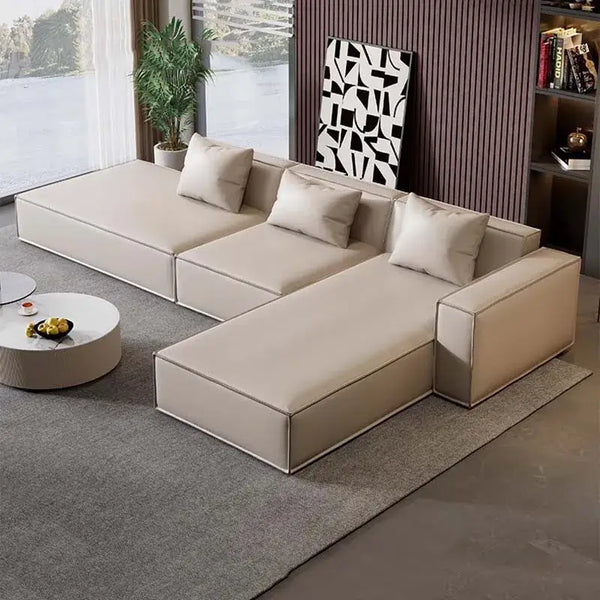 Tofu Minimalist Lounge Sofa Set-Sofa Set